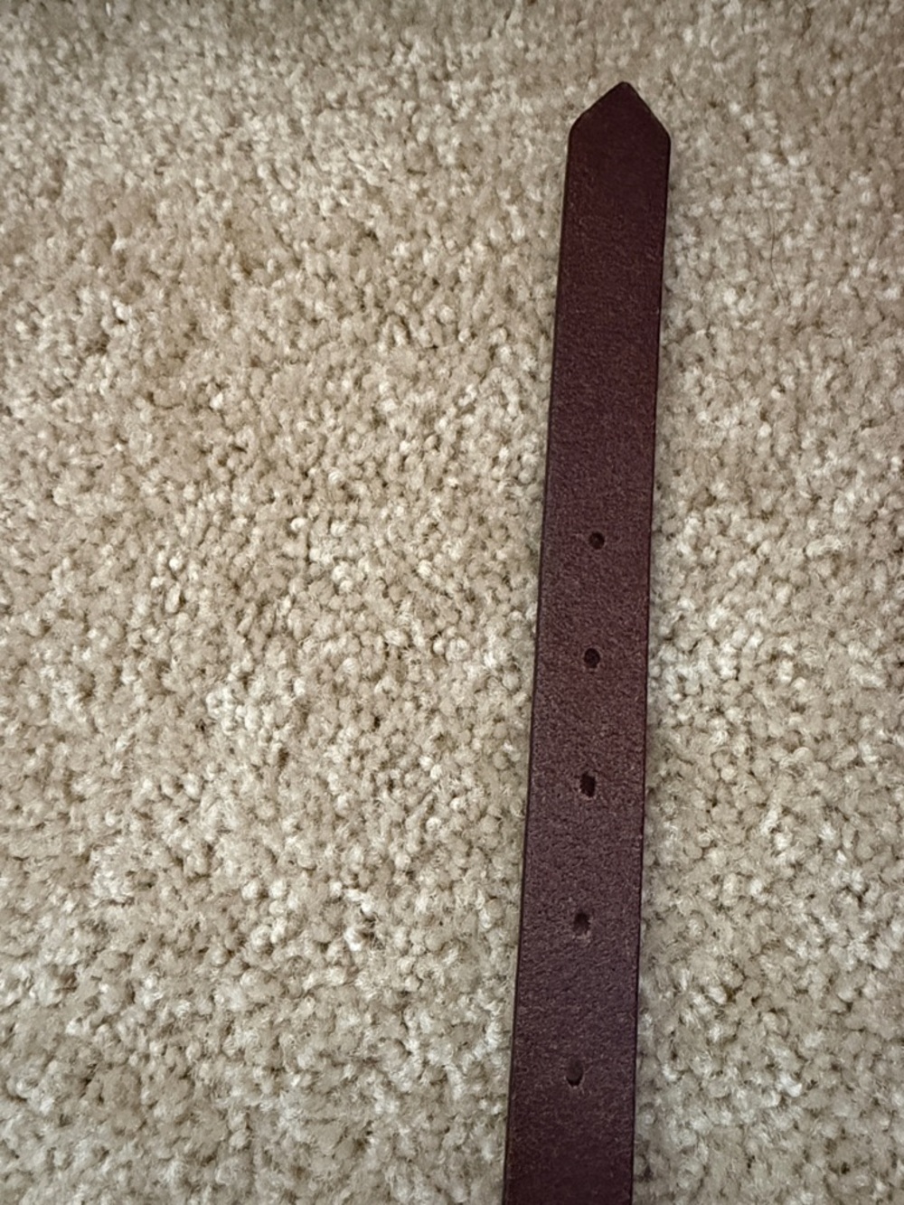 Vintage Coach Dark Brown Women’s Leather Belt Silver Brass Buckle Dust Bag - Picture 8 of 11